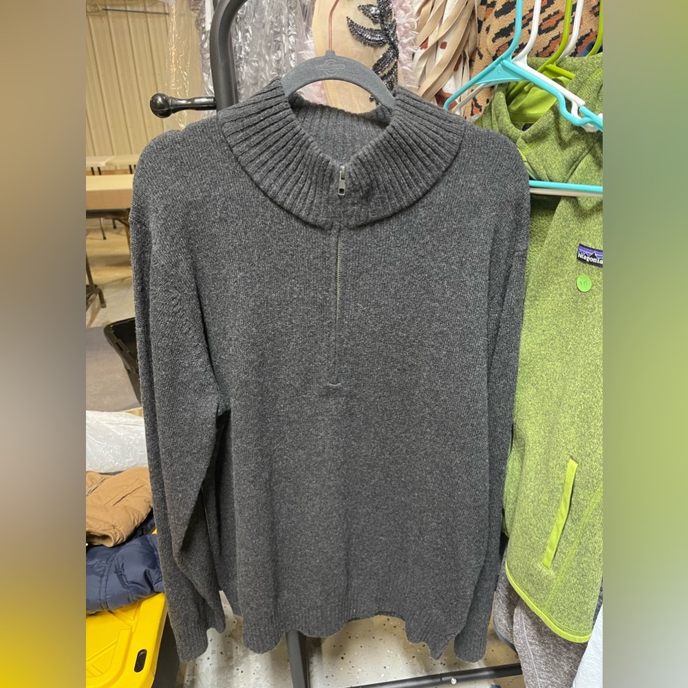 Gray Patagonia sweater